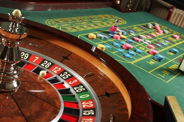 Live dealer blackjack studio with multi-camera feed